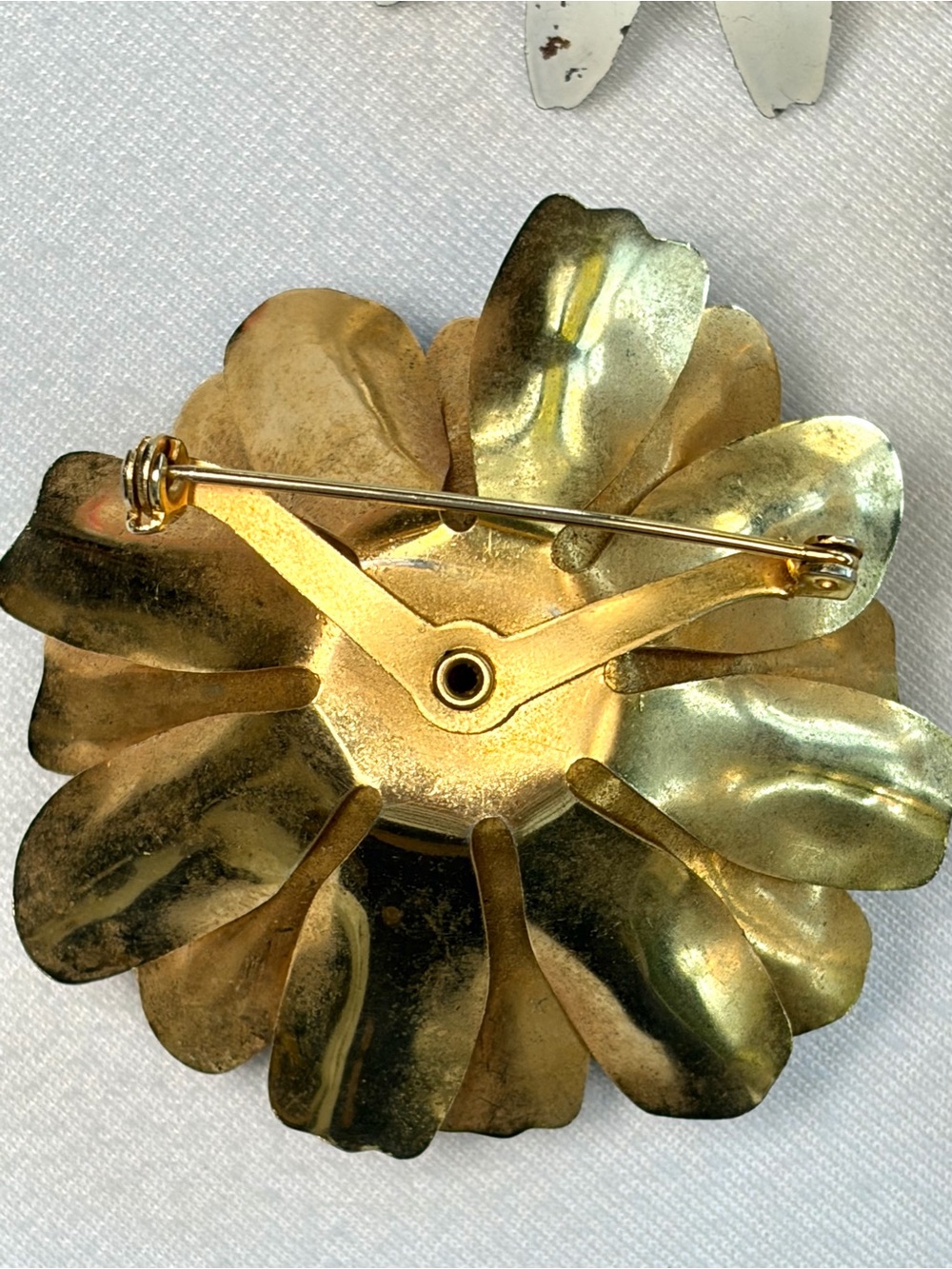 Vintage & Modern 6-Brooch Bundle: Flowers, Giovanni, Sterling/gold filled, GUC - Picture 11 of 13